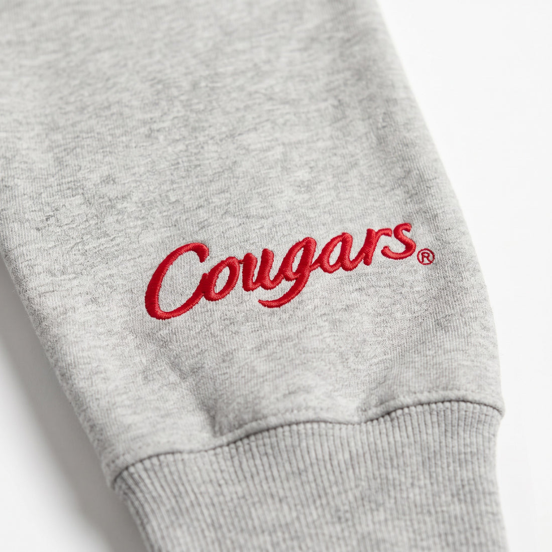 Houston Sideline Mockneck sleeve logo detail
