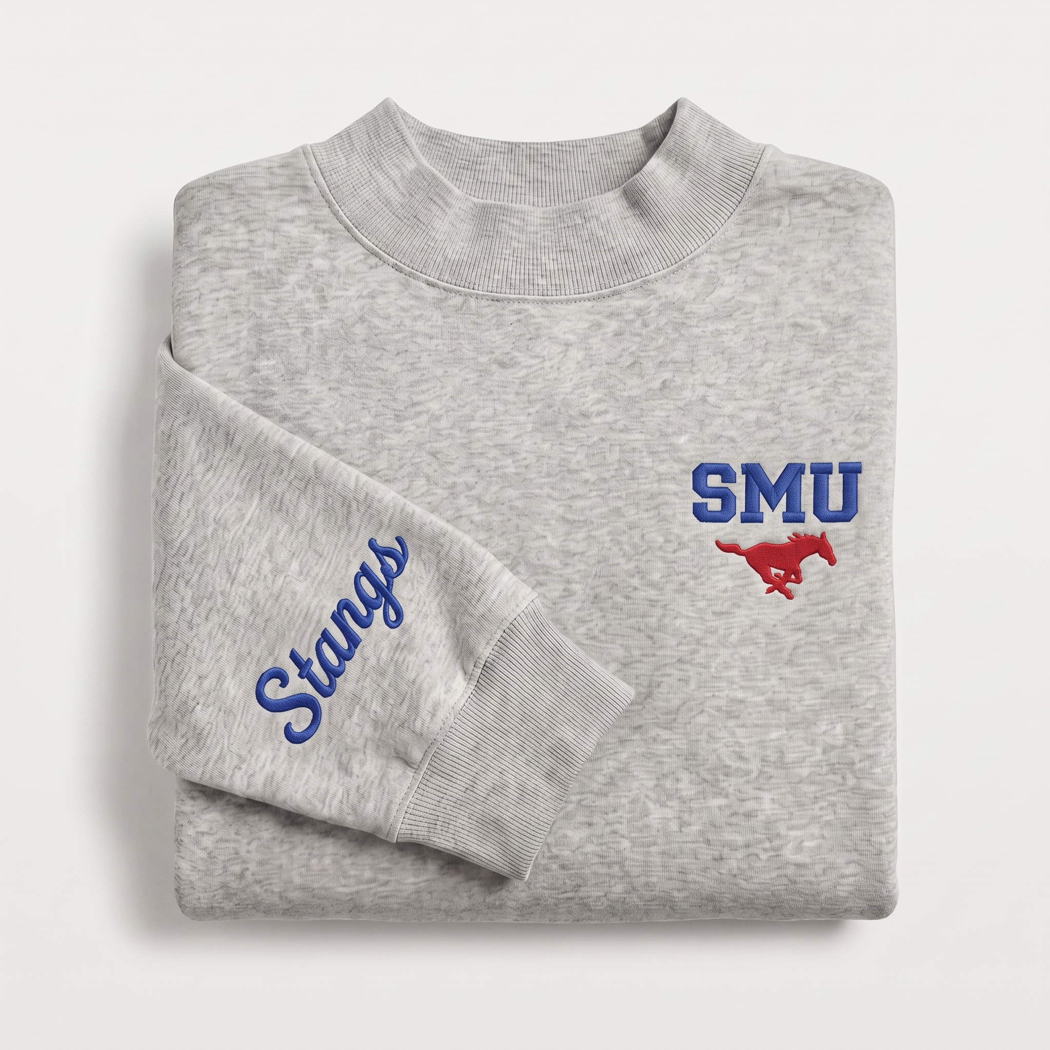 SMU Sideline Mockneck