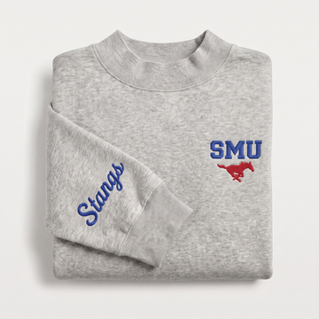 SMU Sideline Mockneck