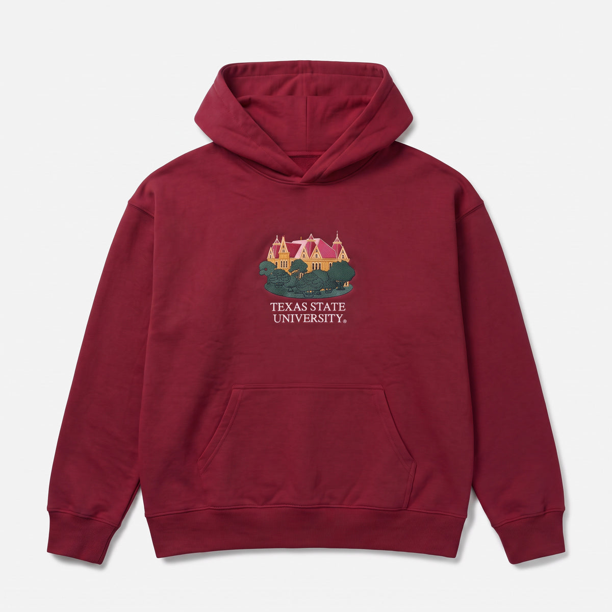 Texas State Building Hoodie, front