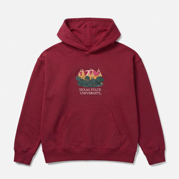 Texas State Building Hoodie, front