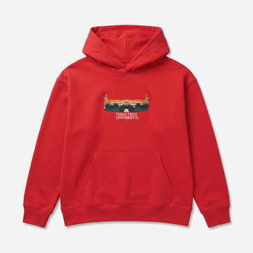 Texas Tech Building Hoodie, front