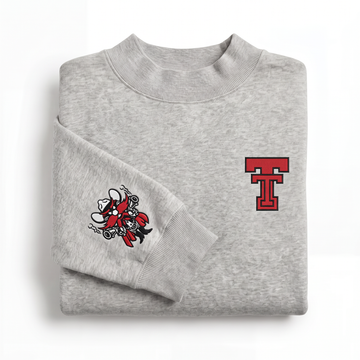 Texas Tech Sideline Mockneck