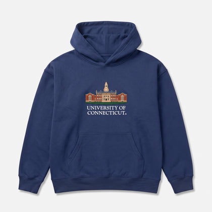 UCONN Building Hoodie