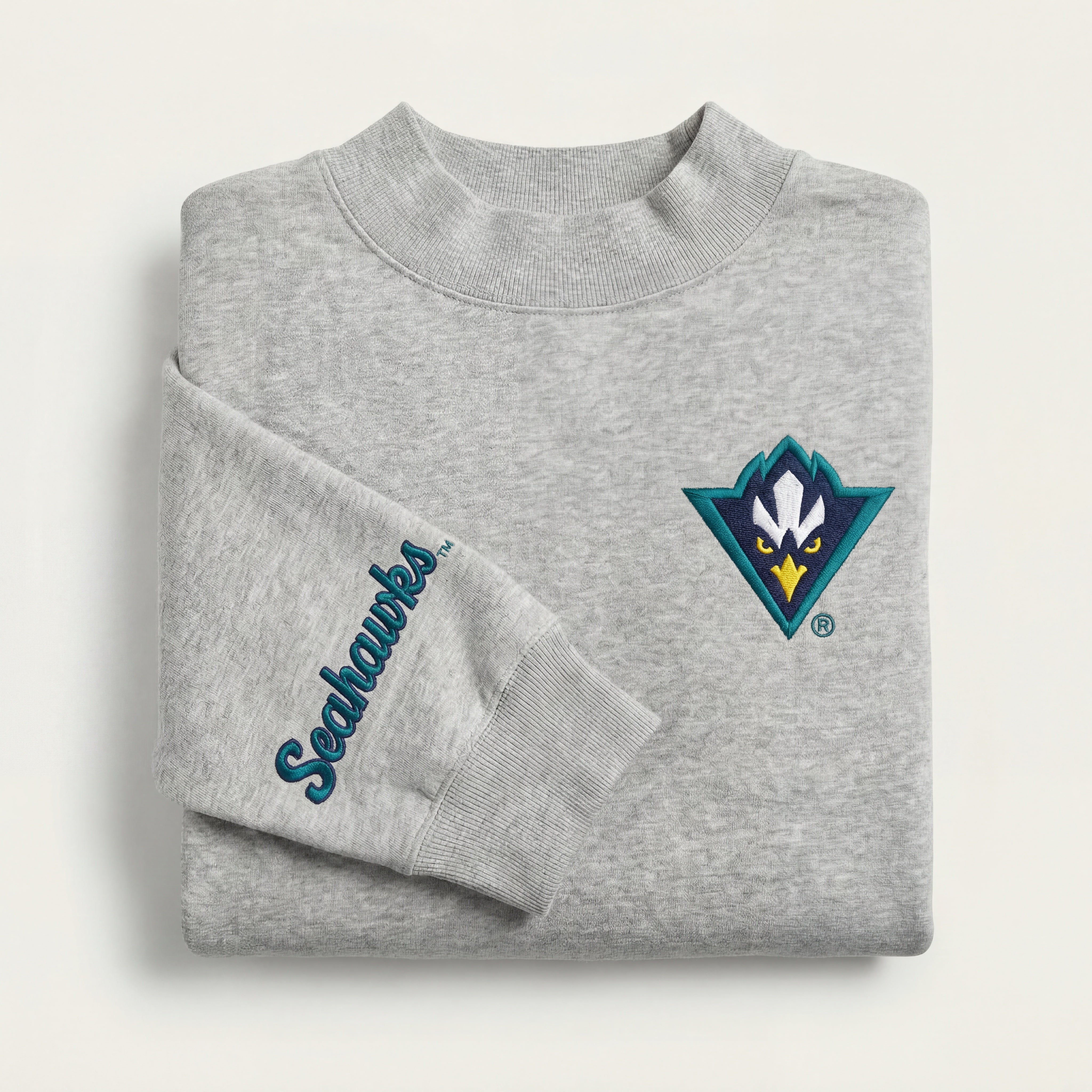 UNC Wilmington Oversized Mock Neck