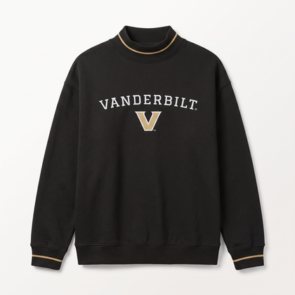 Vanderbilt Gameday Mockneck