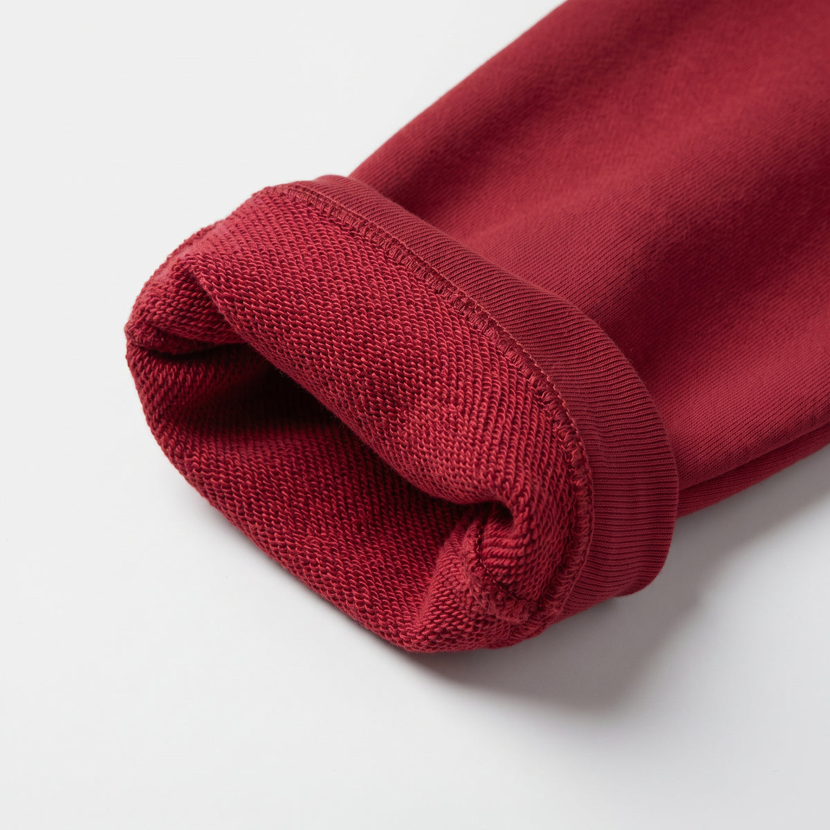 Virginia Tech Building Hoodie, french terry interior detail