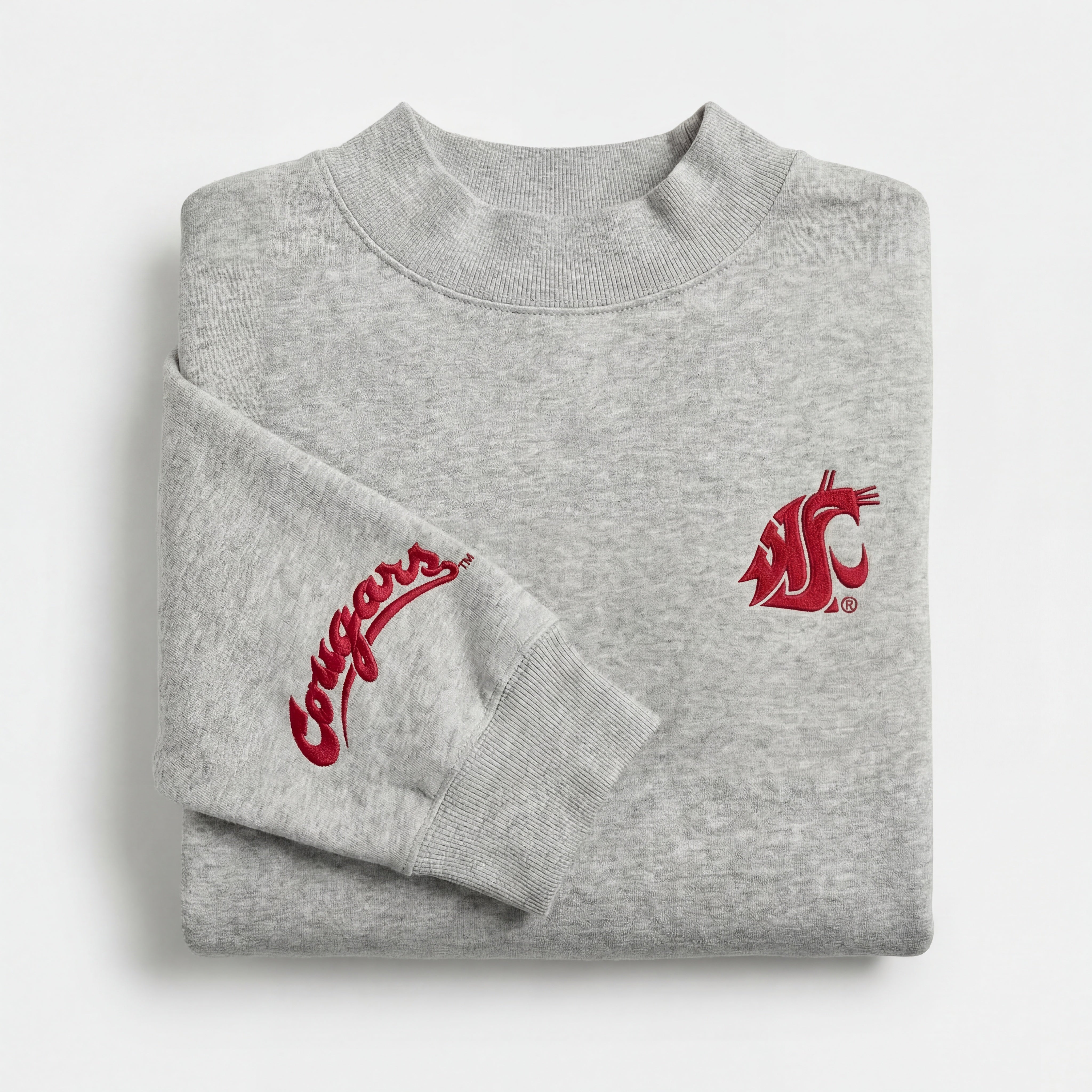 Washington State Oversized Mock Neck